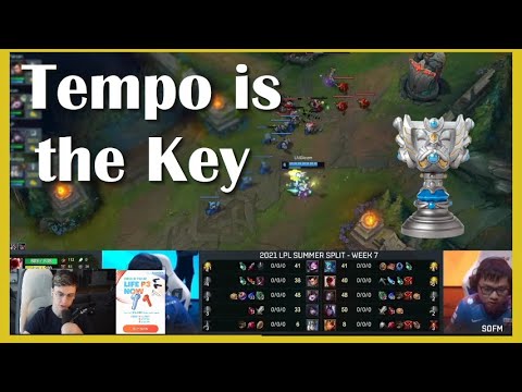 caedrel explains what tempo is in league