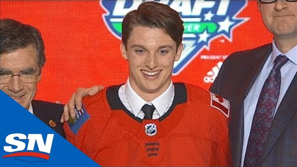 calgary flames select jakob pelletier 26th overall in 2019 nhl draft