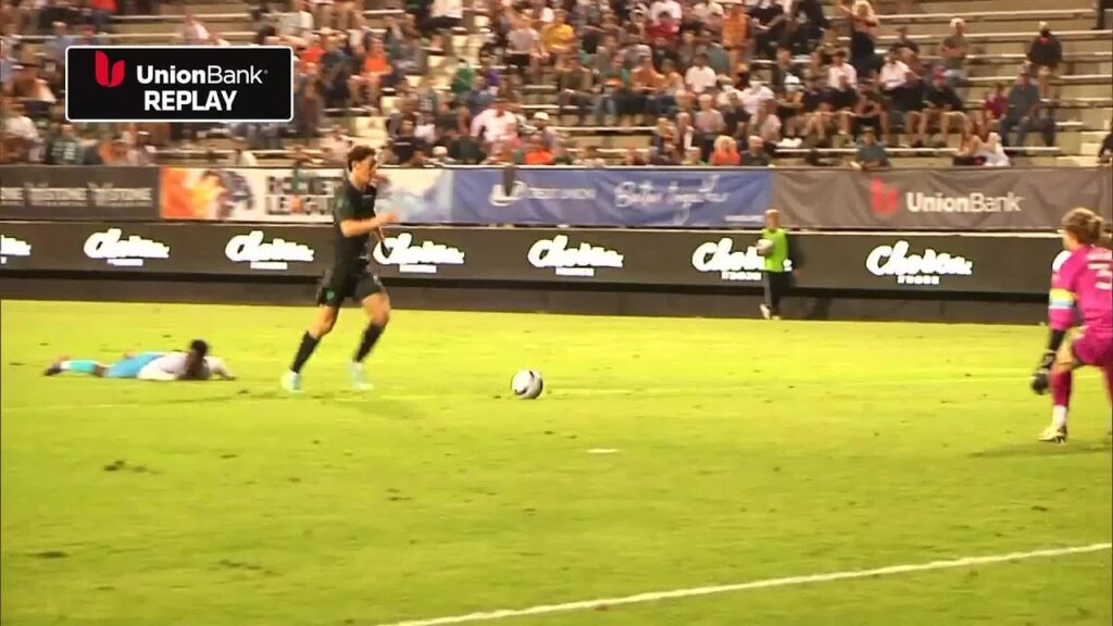 calvin fodrey with a goal vs las vegas lights fc