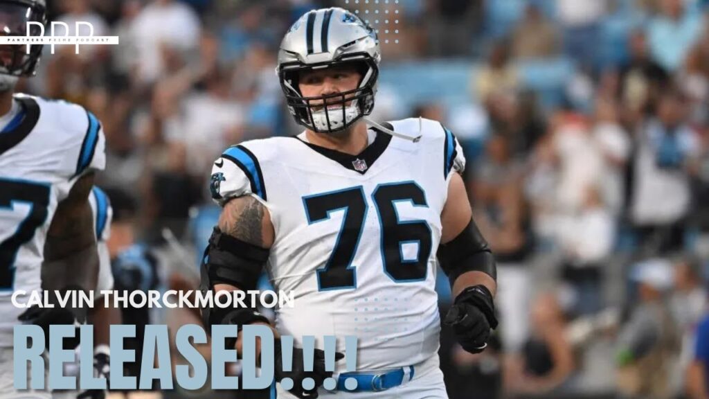 carolina panthers released ol throckmorton signed lb tae davis