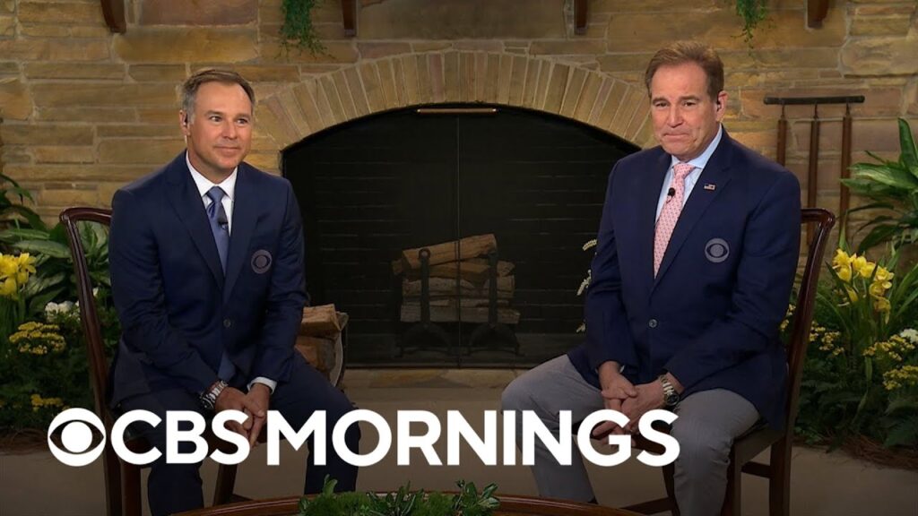 cbs sports jim nantz and trevor immelman preview 2023 masters