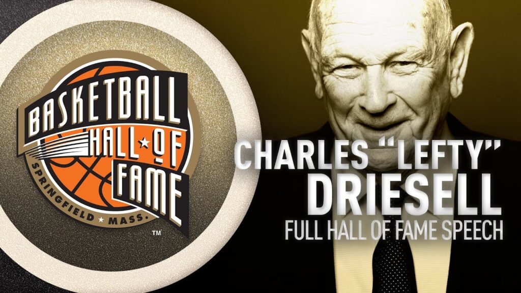 charles lefty driesell hall of fame enshrinement speech