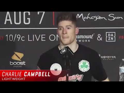 charlie campbell explains why he believes he is the next big thing in mixed martial arts