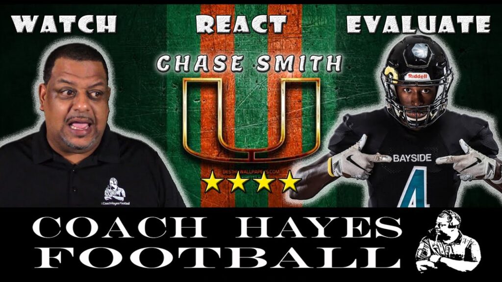 chase smith highlights he is committed to the miami hurricanes gocanes wre