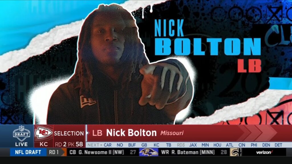 chiefs select nick bolton