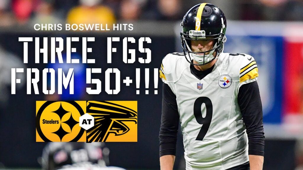 chris boswells three 50 yard field goals made are the most in a single game in steelershistory