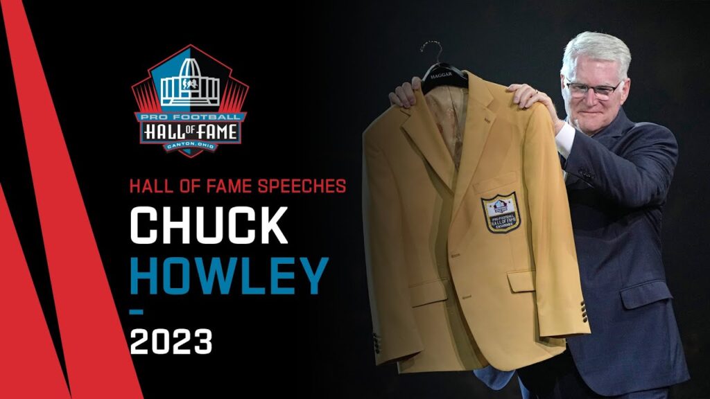 chuck howleys sons full hall of fame speech 2023 pro football hall of fame nfl