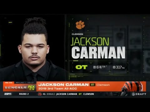 cincinnati bengals draft jackson carman