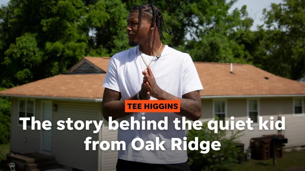 cincinnati bengals wide receiver tee higgins returns home and recalls his childhood of adversity