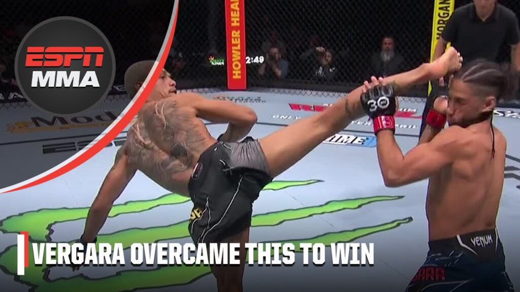 cj vergara makes incredible comeback to beat daniel lacerda at ufcsanantonio espn mma