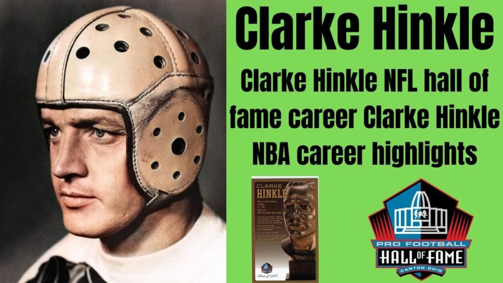 clarke hinkle nfl hall of fame career highlights