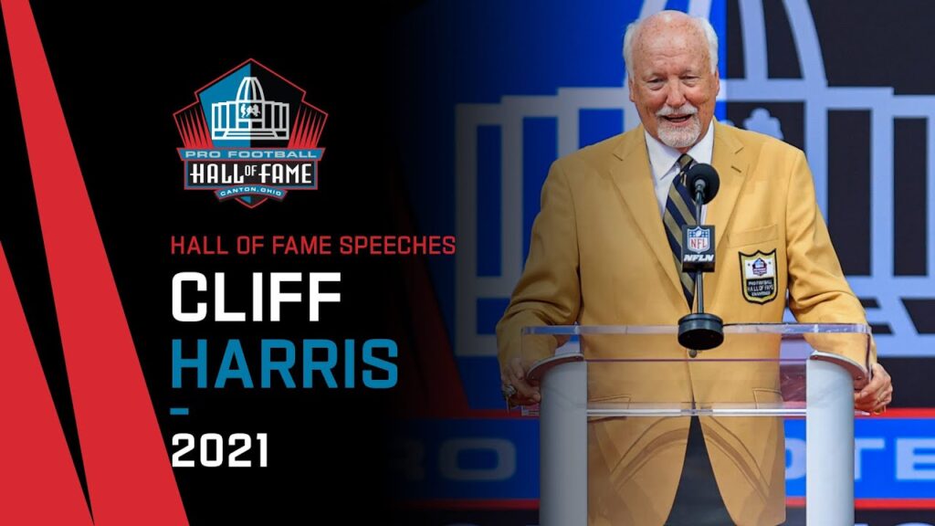 cliff harris full hall of fame speech 2021 pro football hall of fame nfl