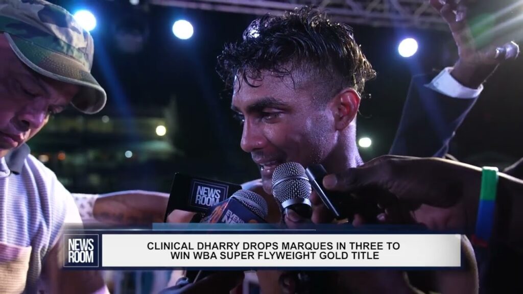 clinical dharry drops marques in three to win wba super flyweight gold title