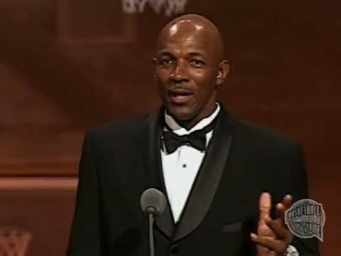 clyde drexlers basketball hall of fame enshrinement speech