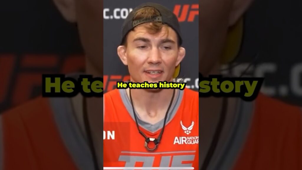 cody gibson history teacher turned ufc fighter f09f998c