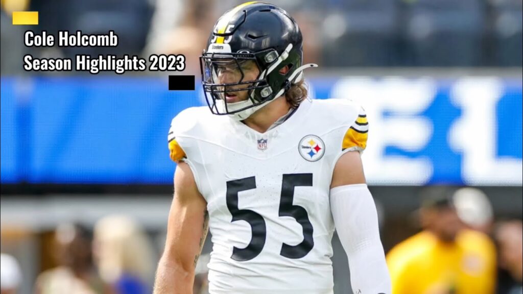 cole holcomb 2023 season highlights steelers linebacker