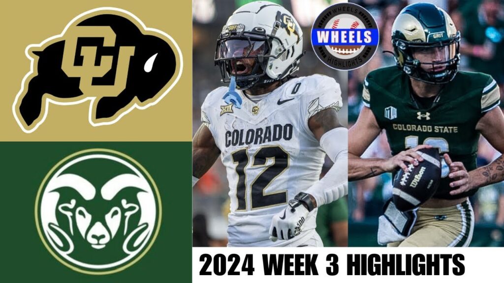 colorado vs colorado state full game highlights 2024 college football highlights