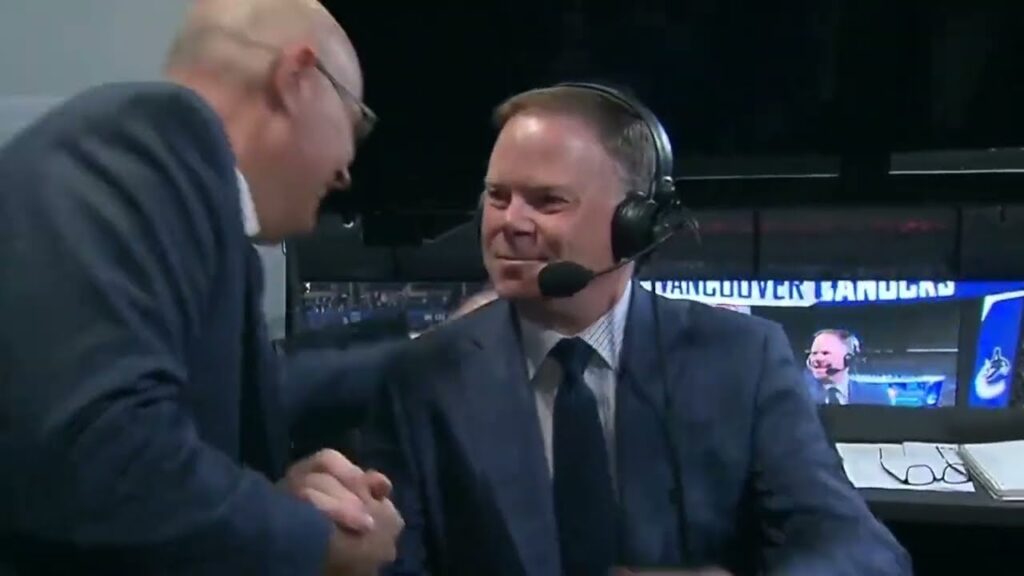 congrats canucks broadcaster john shorthouse on 25 years