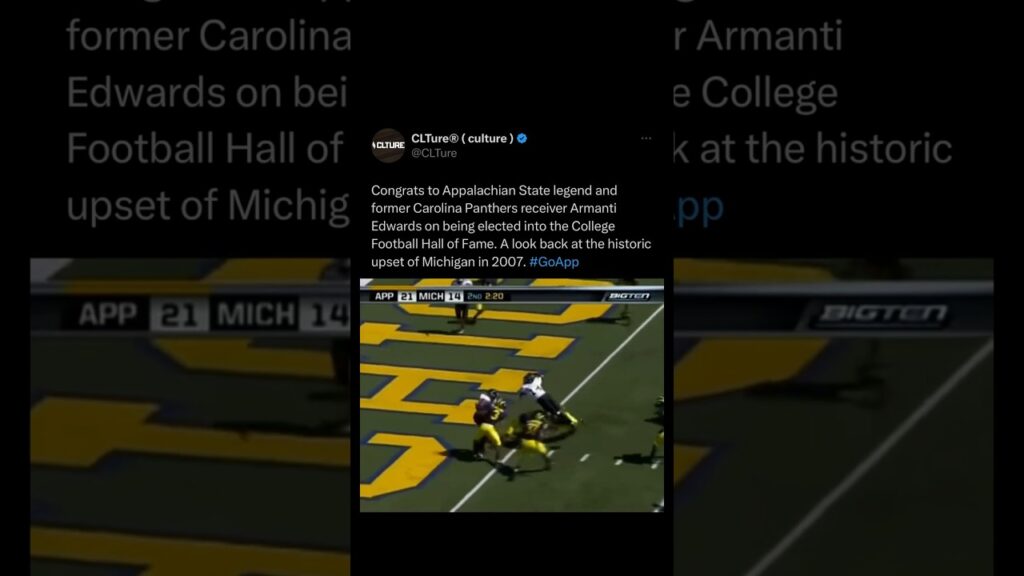 congrats to app state legend armanti edwards on being elected into the college football hall of fame