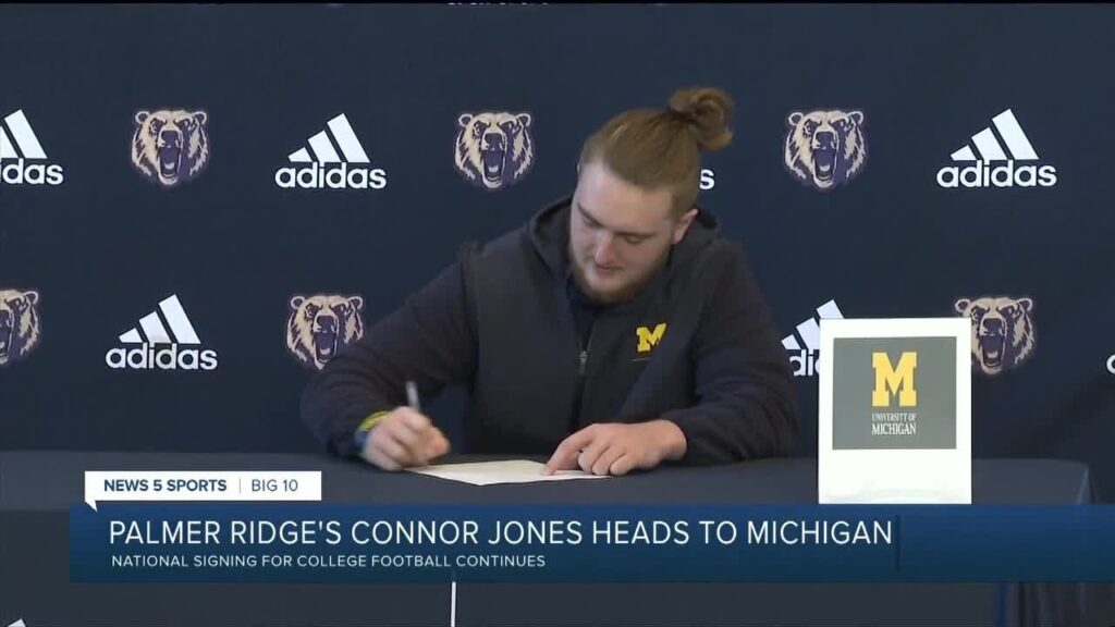 connor jones signs to michigan