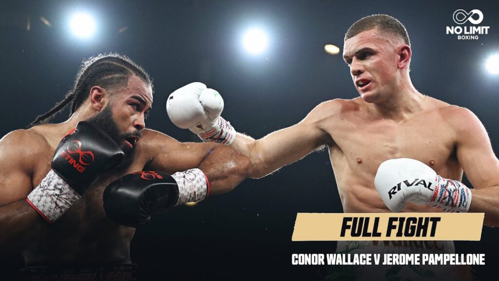 conor wallace v jerome pampellone full fight august 28th 2024