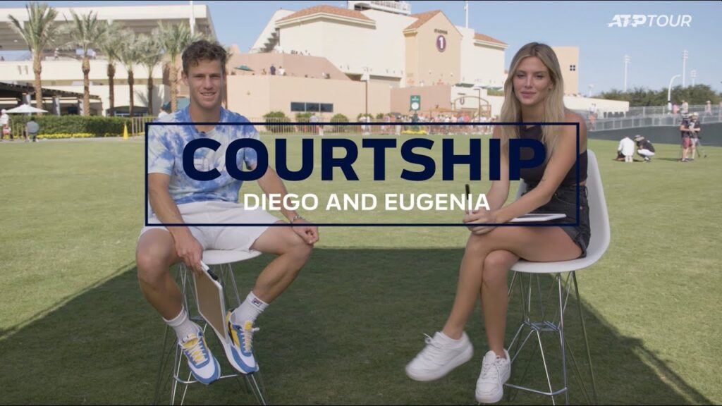 courtship f09f9295 diego schwartzman eugenia de martino