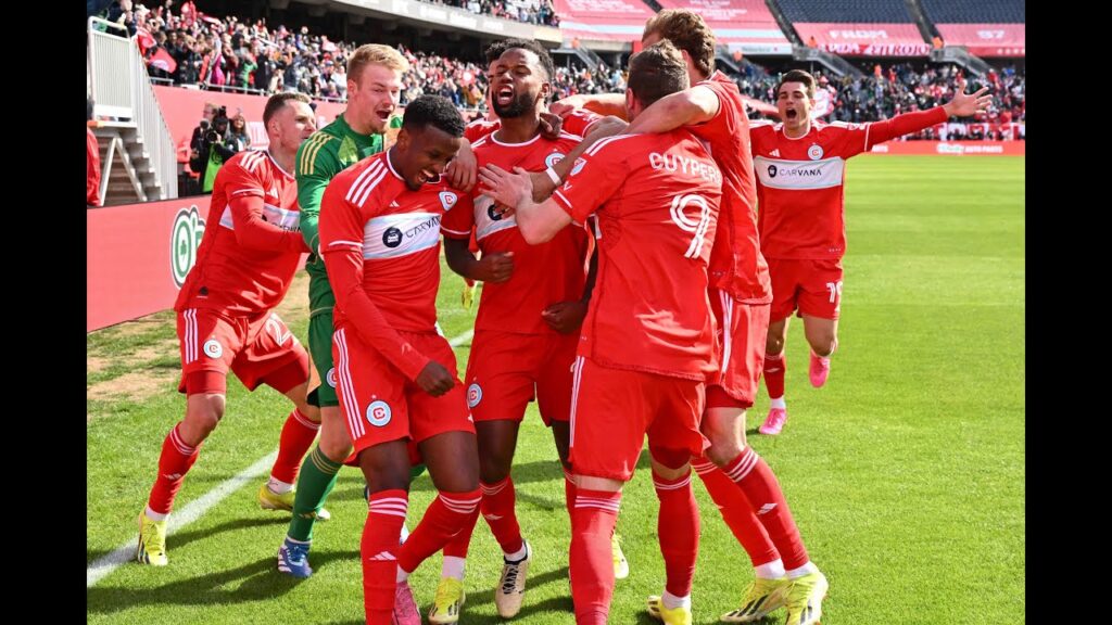 craziest goal ever f09f98b1 kellyn acosta scores windy city game winning goal from midfield