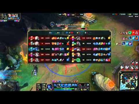 cris 1vs5 lissandra pentakill league of legends