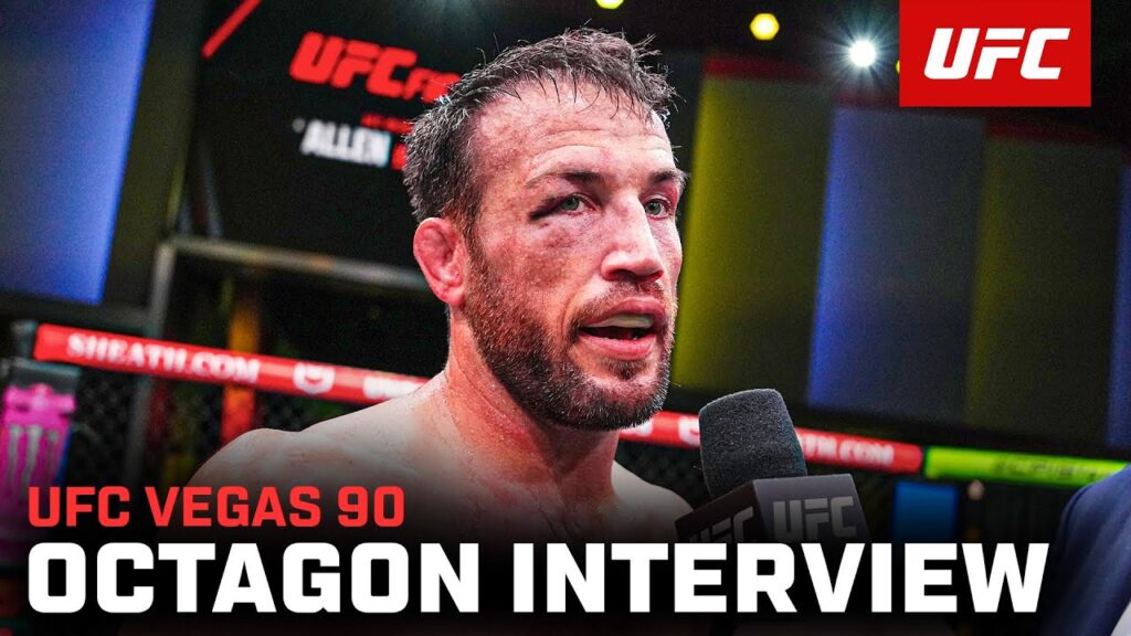 damon jackson octagon interview ufc vegas 90