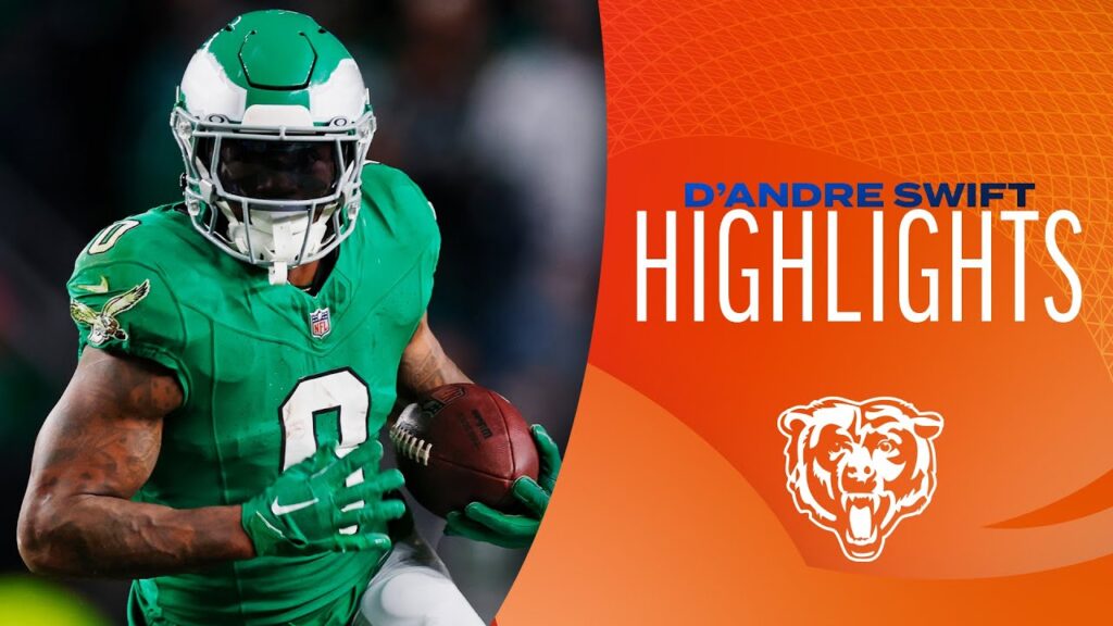 dandre swift highlights chicago bears