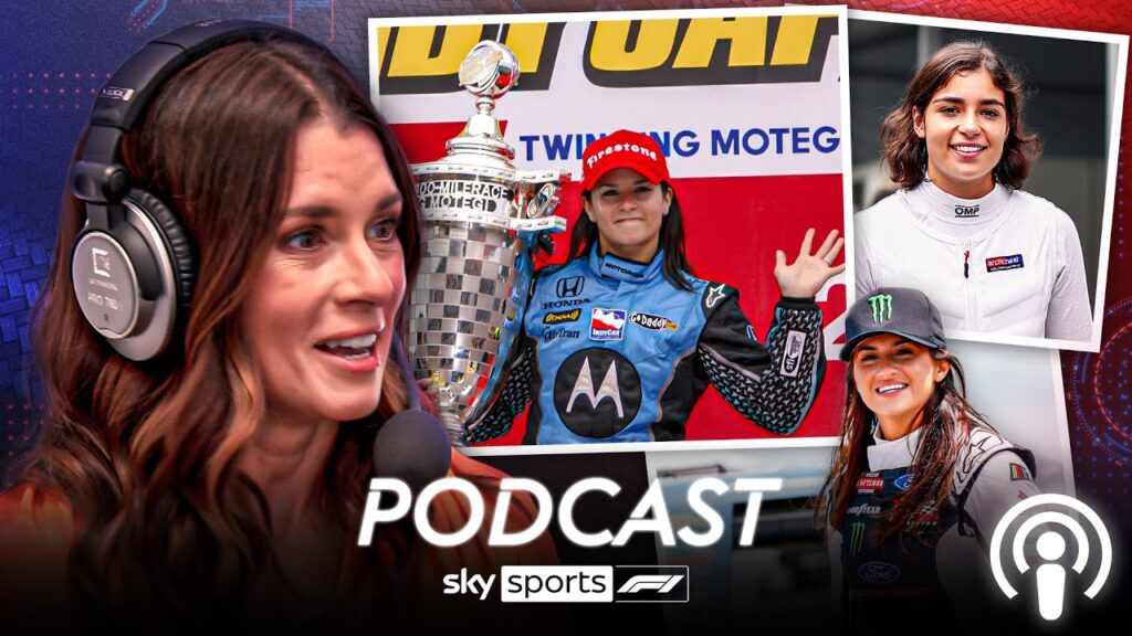 danica patrick qa which current female drivers could compete in f1 sky sports f1 podcast