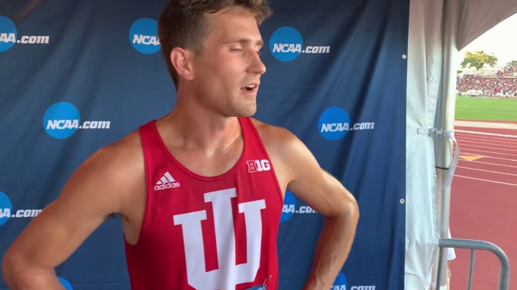 daniel michalski of indiana doesnt regret his big move in the 2019 ncaa steeple final