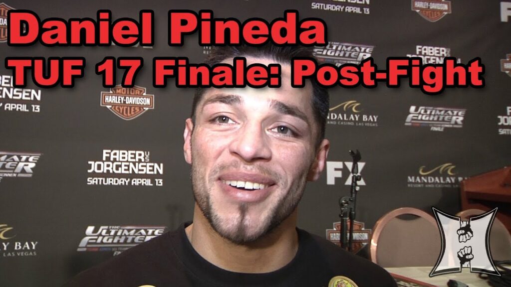 daniel pineda on 1st round kimura win at the ultimate fighter 17 finale