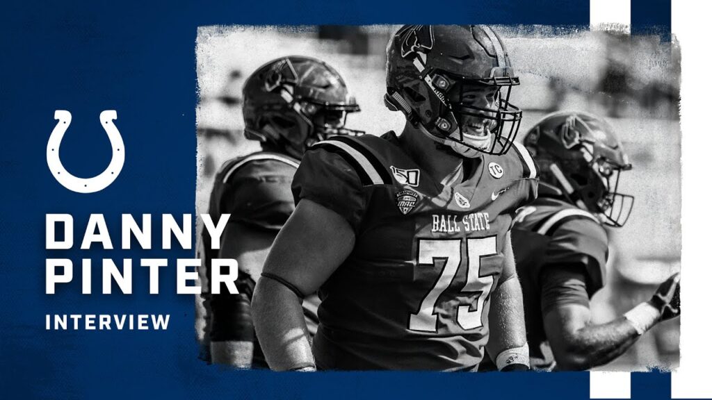 danny pinter on being drafted by colts 2020 colts draft