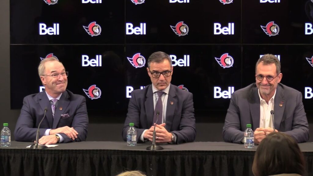 dave poulin introductory press conference