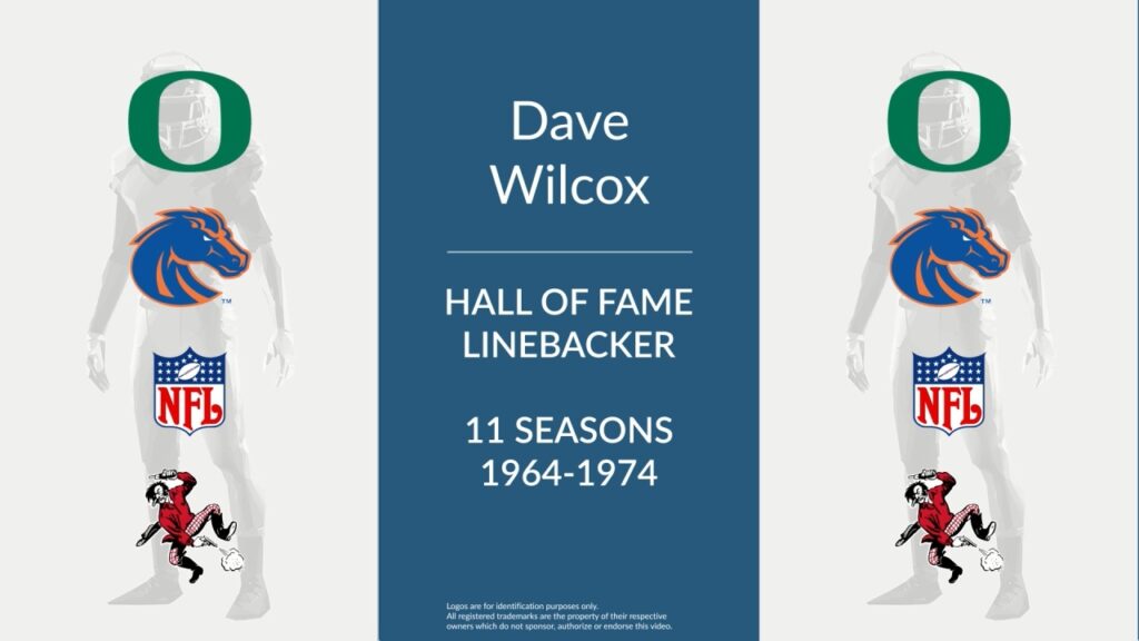 dave wilcox hall of fame football linebacker