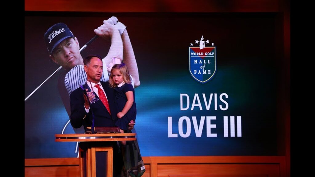 davis love iii induction speech