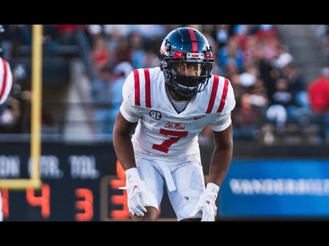 deantre prince cornerback ole miss 2023 highlights 2024 nfl draft