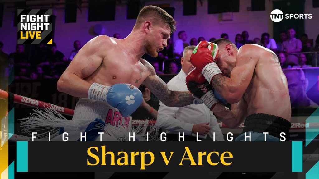 decision victory f09f92aa archie sharp vs facundo arce fight night highlights