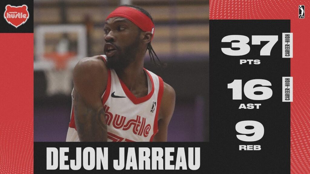 dejon jarreau explodes for career high 37 pts 16 ast in hustle win