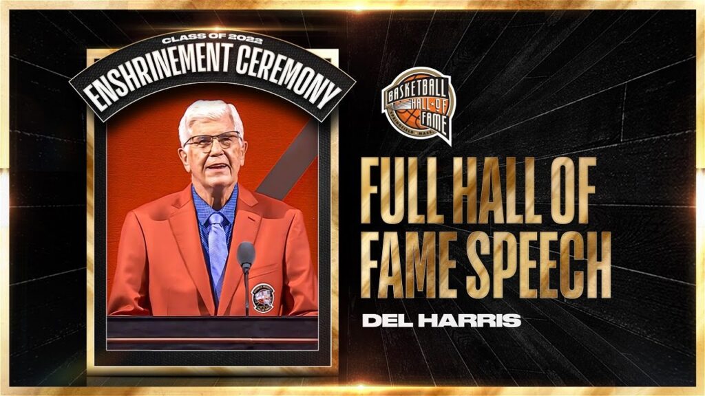 del harris hall of fame enshrinement speech