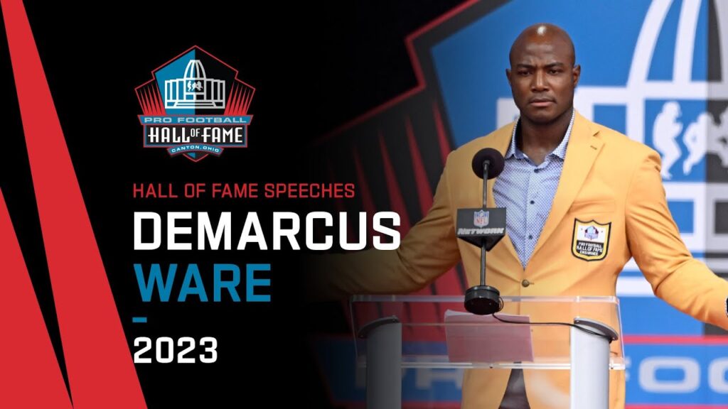 demarcus wares full hall of fame speech 2023 pro football hall of fame nfl