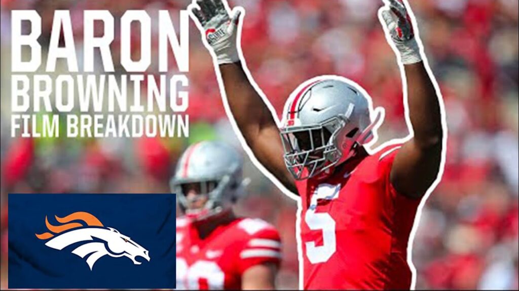 denver broncos lb baron browning film breakdown