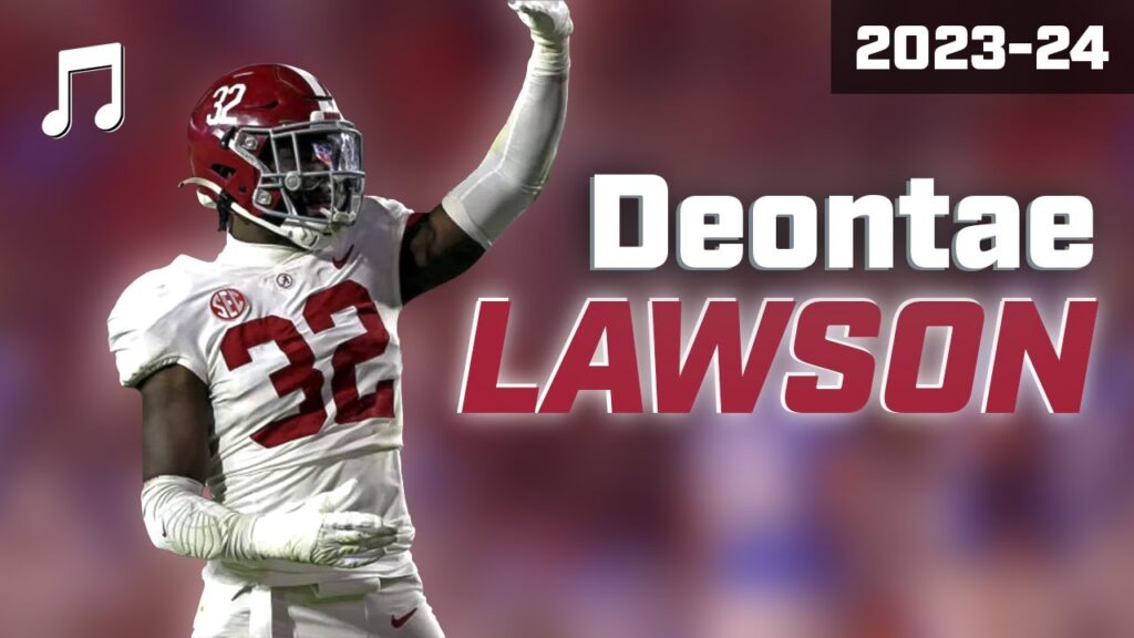 deontae lawson 2023 full season highlights f09f8eb5 alabama f09f9098