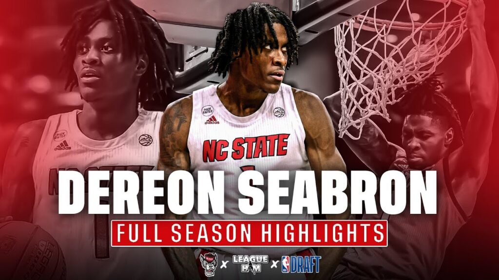 dereon seabron full 21 22 nc state highlights elite slasher nba draft prospect