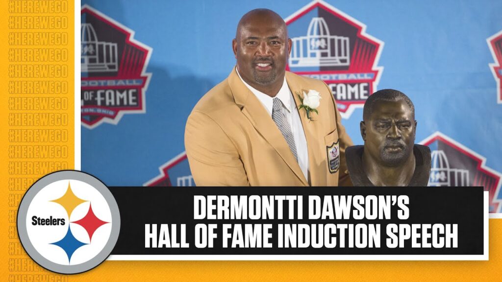 dermontti dawsons pro football hall of fame induction speech from 2012 pittsburgh steelers