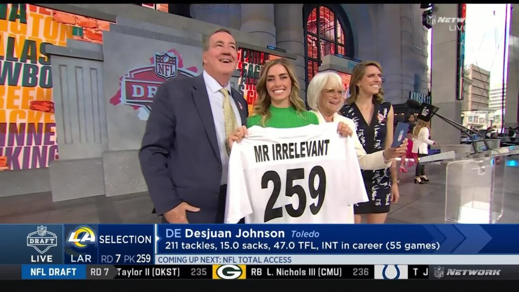 desjuan johnson is this years mr irrelevant nfl draft 2023