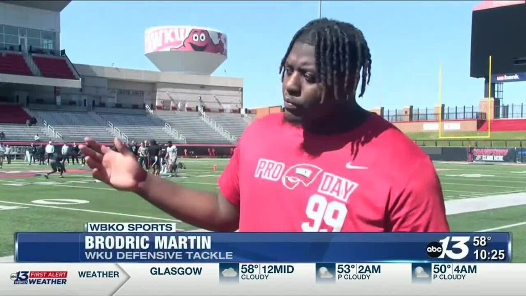 detroit lions pick wku defensive tackle brodric martin in round 3 of nfl draft