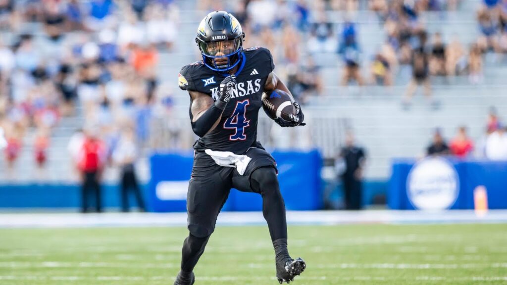 devin neal kansas jayhawks running back 2023 junior highlights