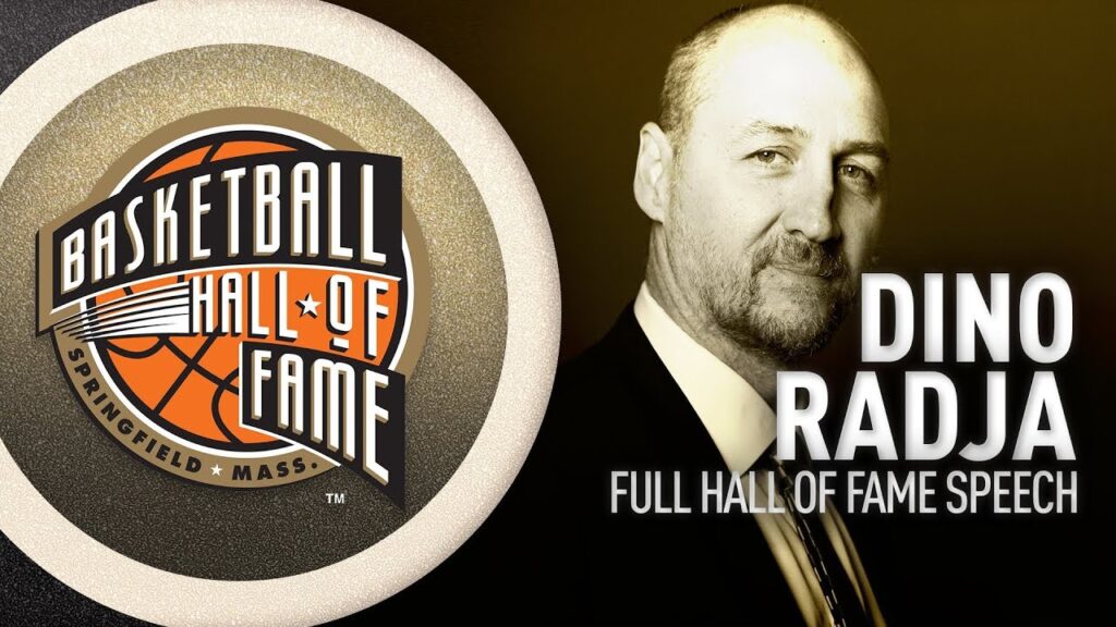 dino radja hall of fame enshrinement speech